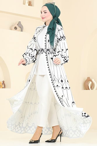 moda selvim الفستان سكري 42129JNF844 - Thumbnail