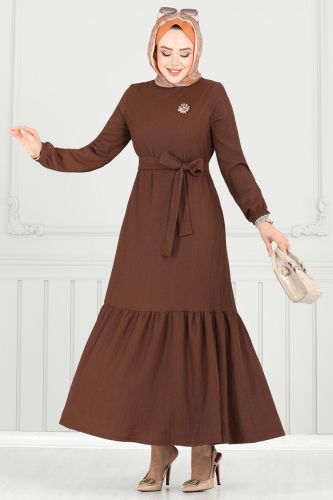 D.V.L. - Dress 422DVL817 Brown
