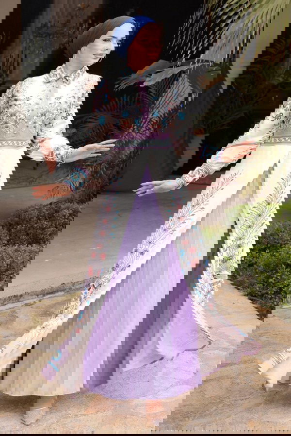 Modaselvim NET 20%+20% DISCOUNT IN THE CARD Dress 4249JNF844 Lilac