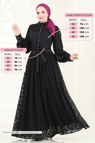 J.N.F. - Dress 4293JNF844 Black