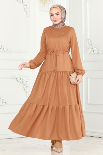 M.P. - Dress 430MP806 Latte