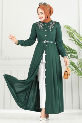 D.V.L. - Dress 431DVL817 Emerald