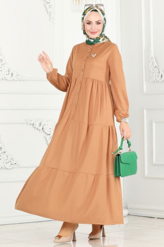 M.P. - Dress 440MP806 Latte