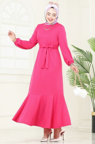 D.V.L. - Dress 444DVL817 Fuchsia