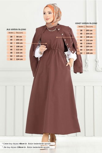 MRV K.T.R. - DRESS 4450KTR927-M Brown