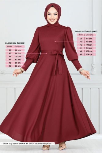 MRV A.L.G. - الفستان خمري 4539ALG1079-M
