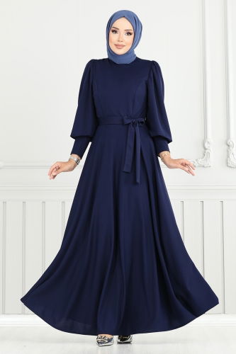 MRV A.L.G. - Dress 4539ALG1079-M Navy Blue