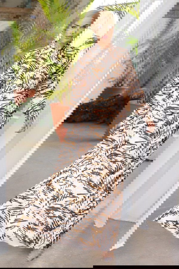 Modaselvim NET 20%+20% DISCOUNT IN THE CARD Dress 4565D170 Brown