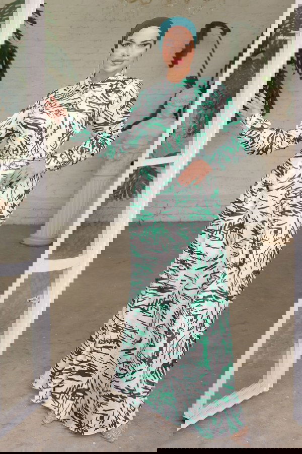 Modaselvim NET 20%+20% DISCOUNT IN THE CARD Dress 4565D170 Mint