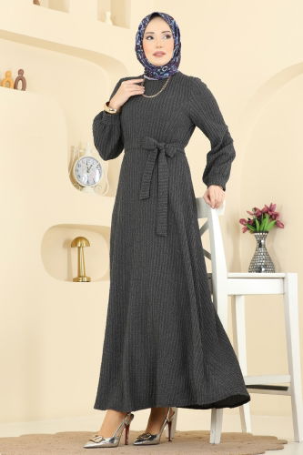 E.R.K. - Dress 4575ERK1158 Anthracite