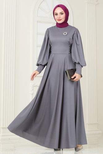 A.L.G. - Dress 4608ALG474 Anthracite