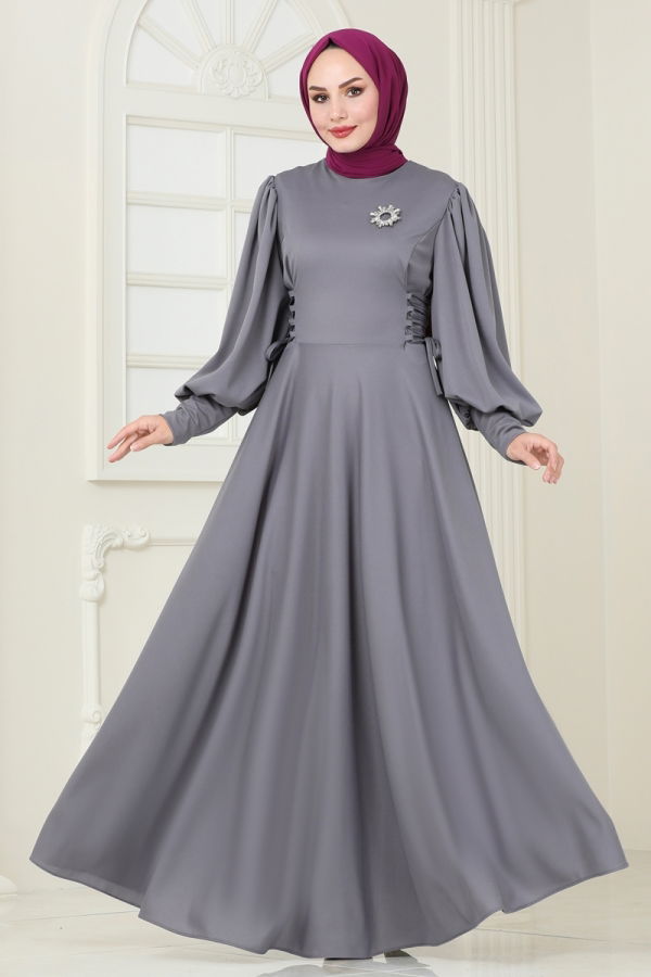 Dress 4608ALG474 Anthracite - 1