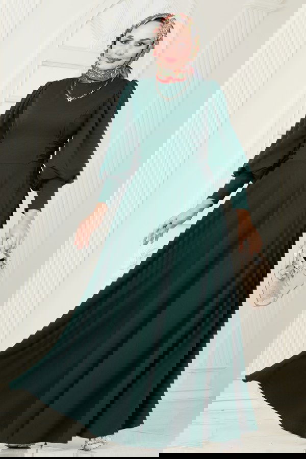 Modaselvim الفساتين الفستان زيتي 4608ALG474