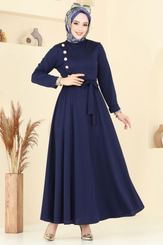 A.L.G. - Dress 4636ALG474 Navy Blue