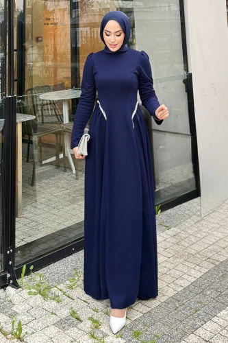 A.L.G.K. - Dress 4688ALGK1170 Navy Blue