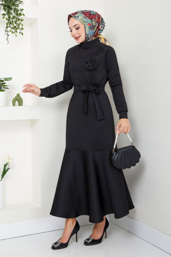 MRV Z.N.K. - Dress 4706ZNK903-M Black