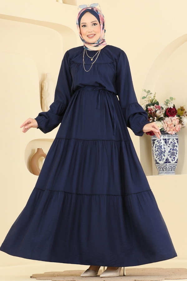Modaselvim Dress Dress 4791ZNK1009 Navy Blue