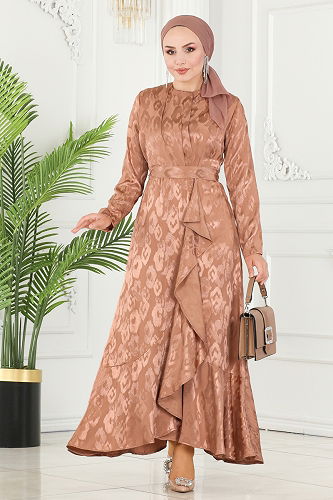 moda selvim Dress 5000HBS856 Vision - Thumbnail