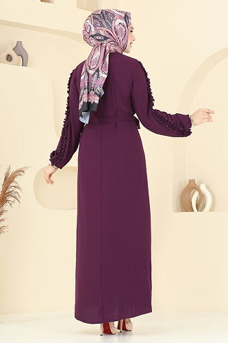 moda selvim الفستان توتي 5001MDA386 - Thumbnail