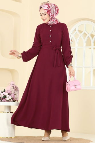 B.M.R. - Dress 5002BM387 Burgundy