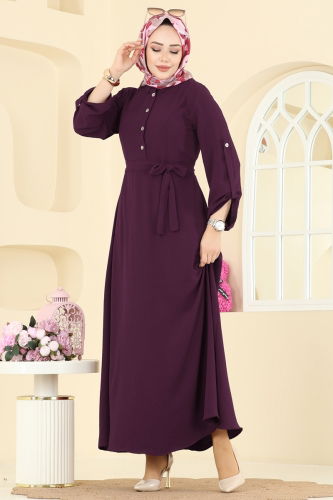 B.M.R. - Dress 5002BM387 Damson