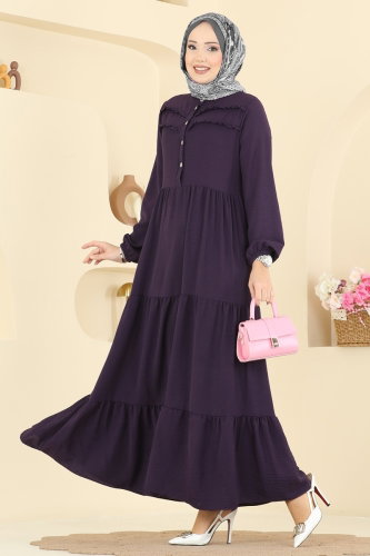B.M.R. - Dress 5003BM387 Damson