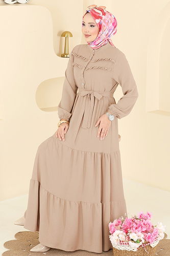 moda selvim Dress 5003BM387 Vision - Thumbnail