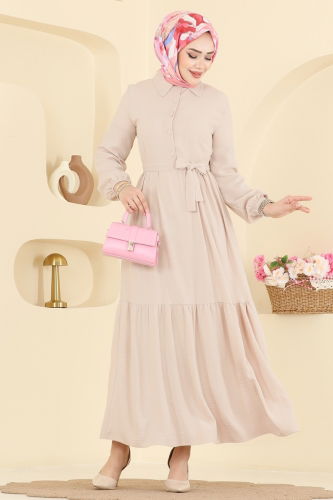B.M.R. - Dress 5004BM387 Stone