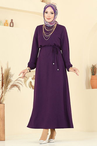 moda selvim الفستان توتي 5004MDA386 - Thumbnail