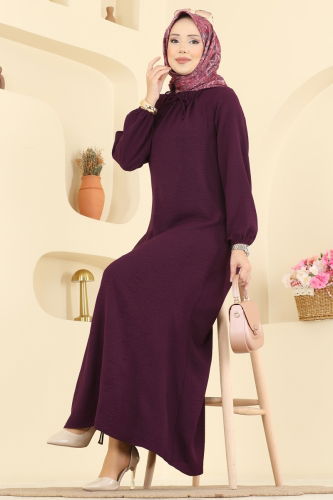 B.M.R. - Dress 5006BM387 Damson