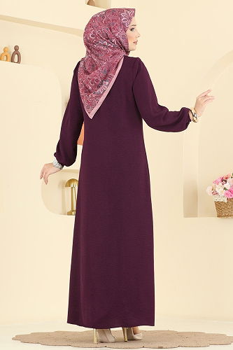 moda selvim الفستان توتي 5006BM387 - Thumbnail
