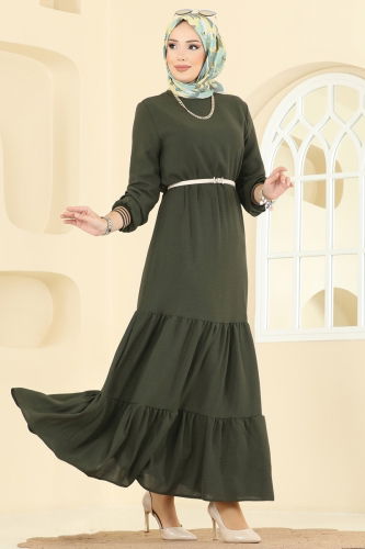 M.O.R. - Dress 5006MDA386 Khaki