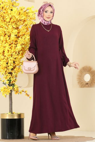 M.O.R. - Dress 5007MDA386 Burgundy
