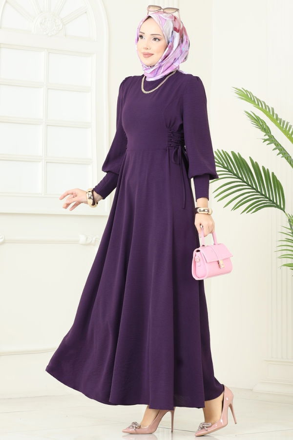 Modaselvim Dress Dress 5008MDA386 Purple