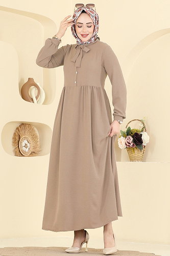 moda selvim Dress 5009BM387 Vision - Thumbnail