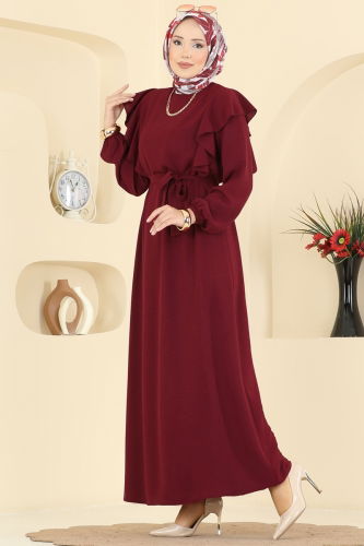M.O.R. - Dress 5009MDA386 Burgundy