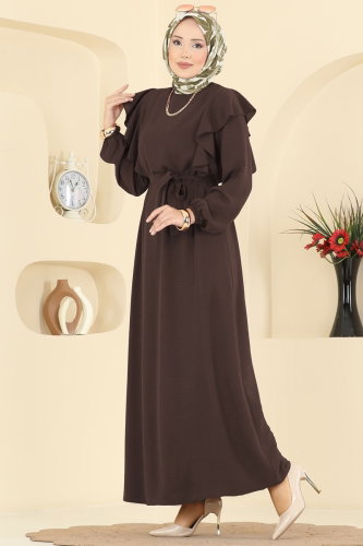 M.O.R. - Dress 5009MDA386 Dark Brown