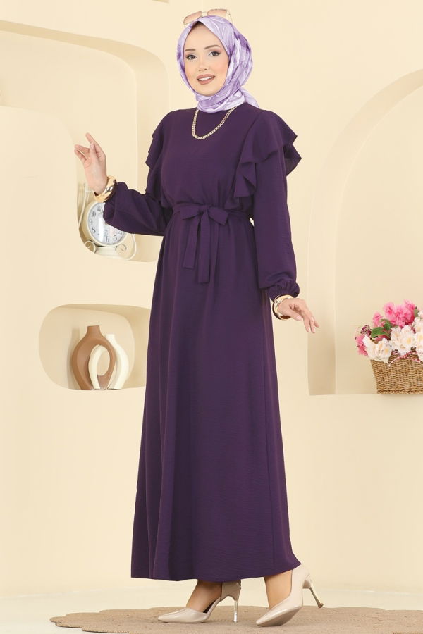 Modaselvim Dress Dress 5009MDA386 Light Purple