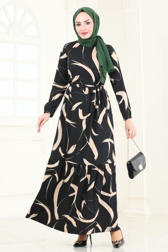 Dress 5010UZ662 Black&Vision 