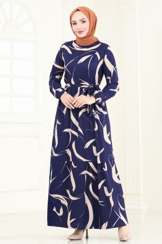 Dress 5010UZ662 Indigo - 2