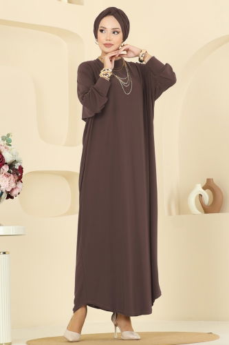 E.R.K. - Dress 5011ERK1158 Brown