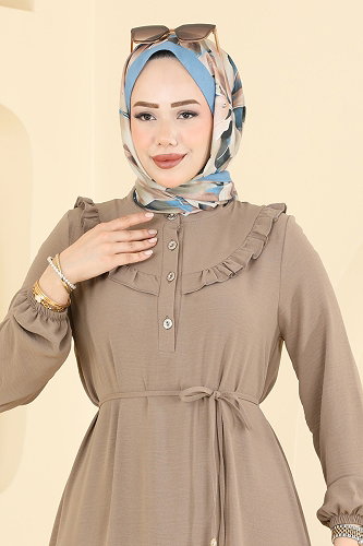 moda selvim Dress 5012MDA386 Vision - Thumbnail