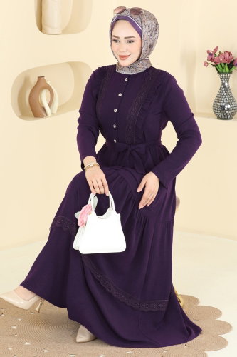 B.M.R. - Dress 5013BM387 Purple