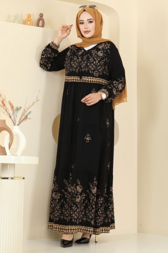 E.R.K. - Dress 5013ERK1158 Black
