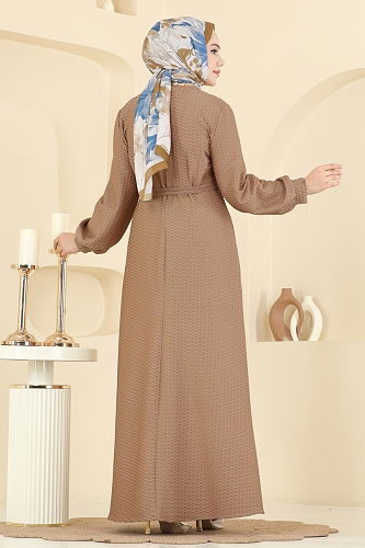 moda selvim Dress 5015ERK1158 Vision - Thumbnail