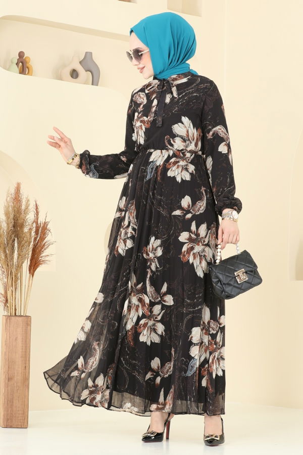 Modaselvim Dress Dress 5035ANT466 Black