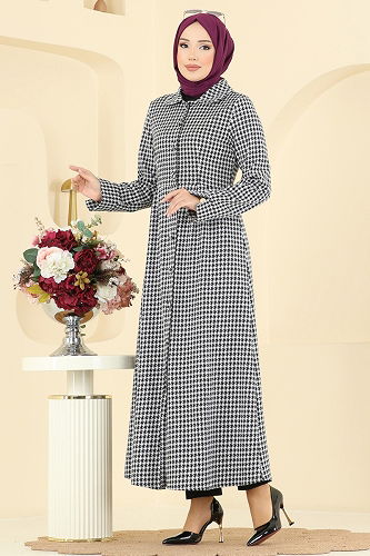 moda selvim الفستان سكري 5081ERK1158 - Thumbnail