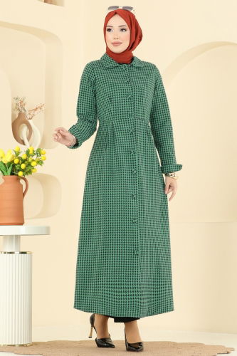 E.R.K. - Dress 5081ERK1158 Green