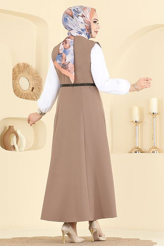 moda selvim DRESS 5095ERK1158 Dark Vision - Thumbnail