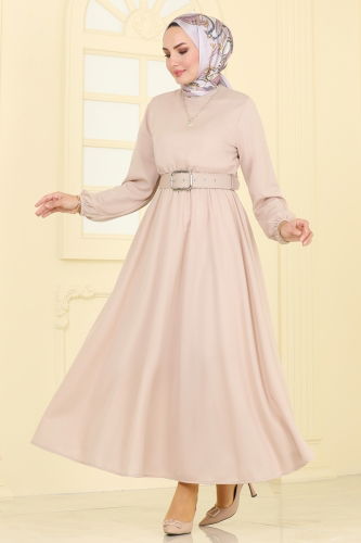 M.P. - Dress 510MP806 Stone